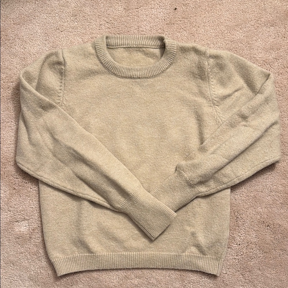 EMERY ROSE Women's Round Neck Sweater - Picture 2 of 2